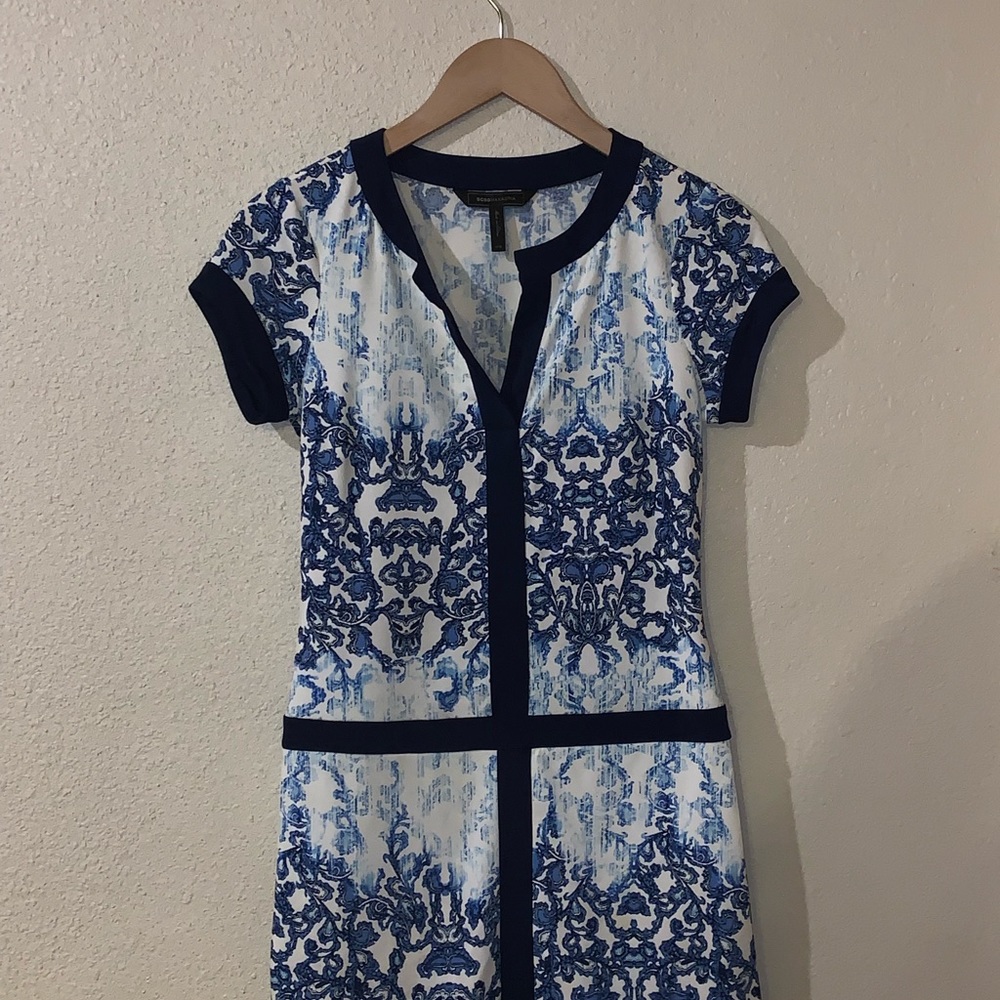 Fabulous BCBG Blue Gradient Dress